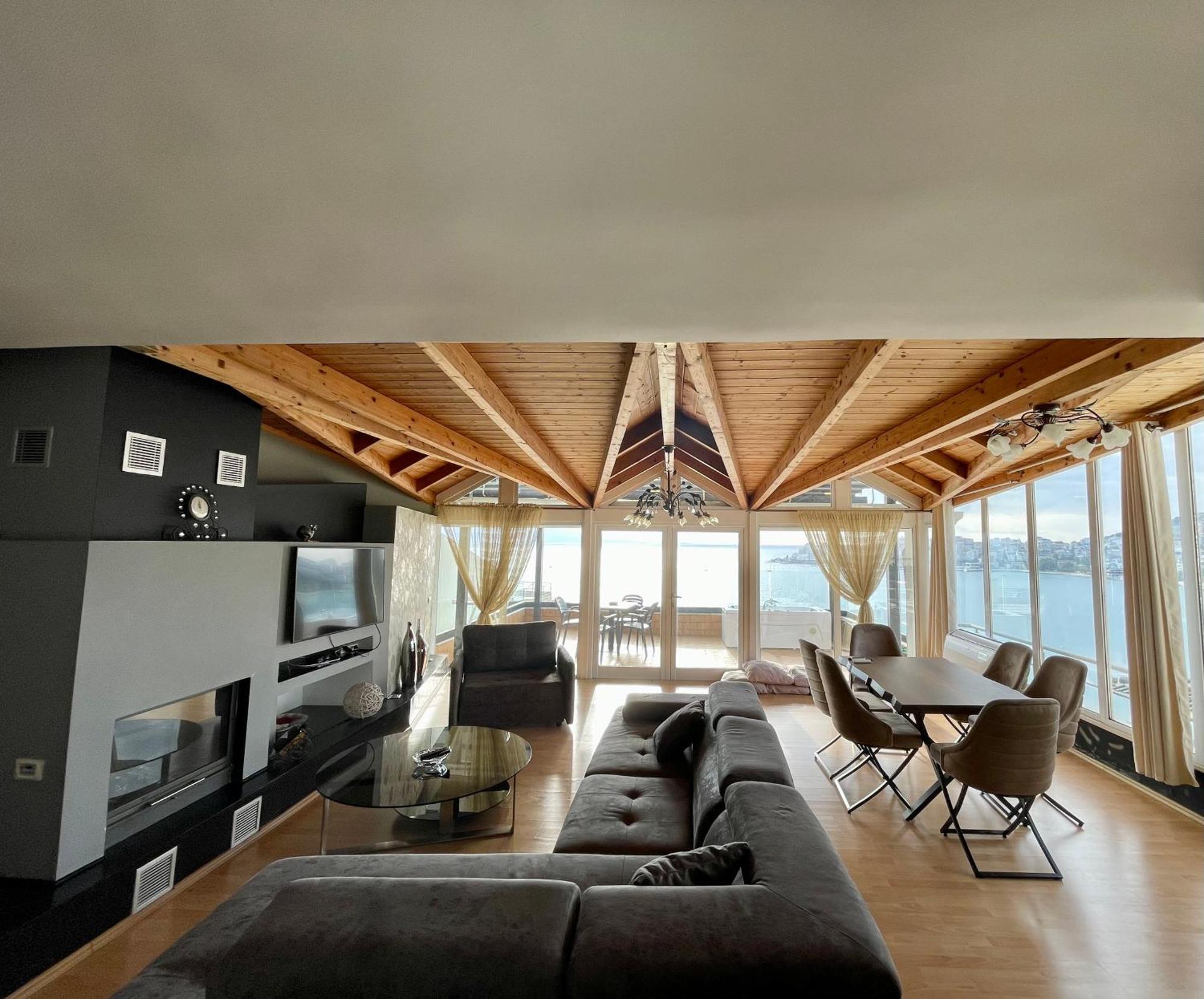 Апартаменти Seaview Golden Penthouse Саранда Екстер'єр фото