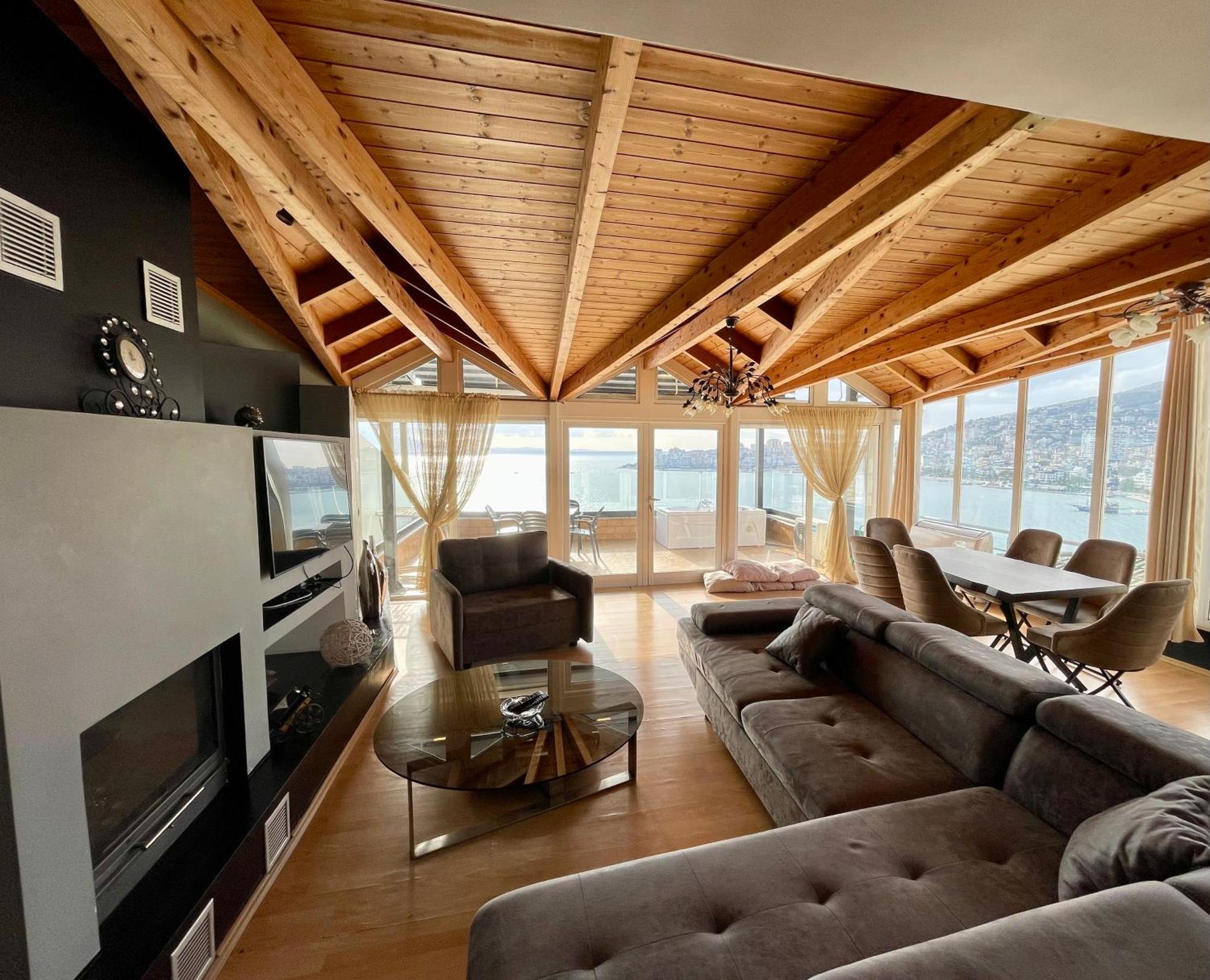 Апартаменти Seaview Golden Penthouse Саранда Екстер'єр фото
