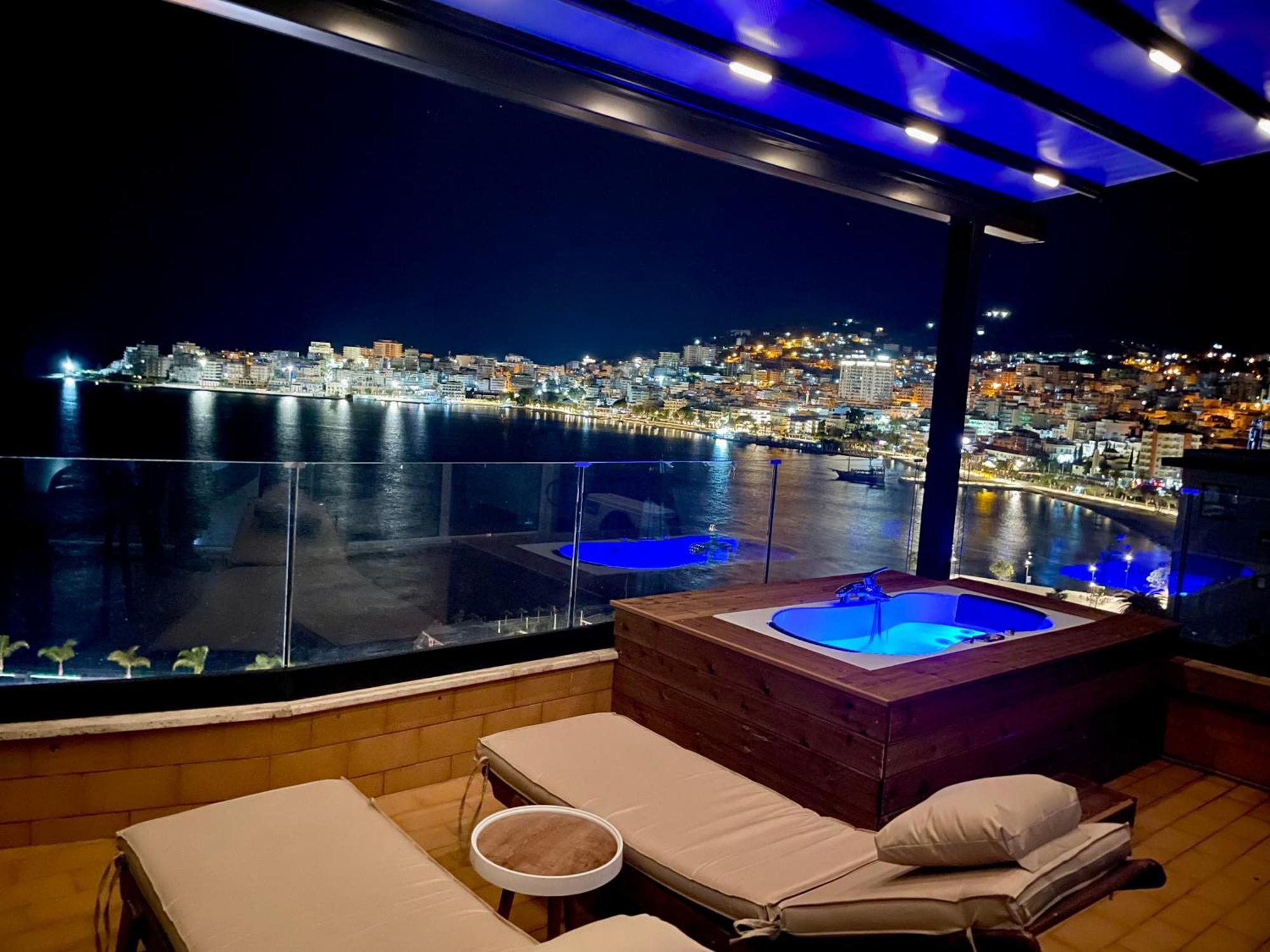 Апартаменти Seaview Golden Penthouse Саранда Екстер'єр фото
